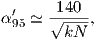 α ′ ≃ √140-,
  95     kN  